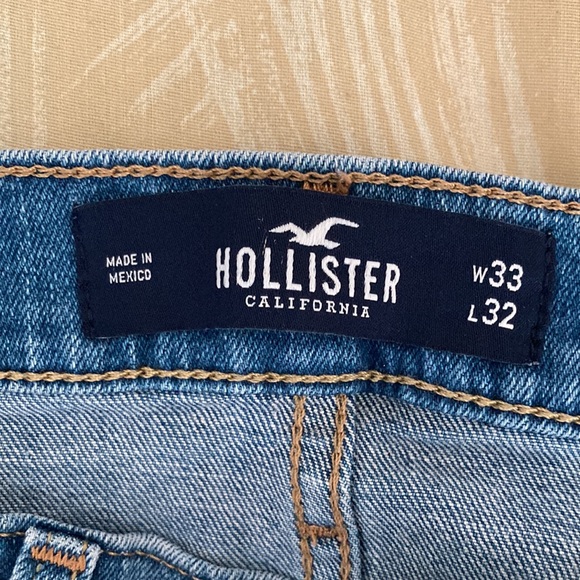 Hollister Jeans Slim Straight W33 L32 - Picture 2 of 3